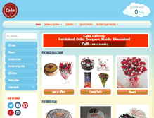 Tablet Screenshot of cakeatdoor.com